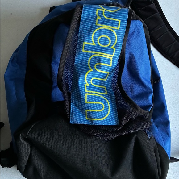 Umbro Men's Backpack with Blue and Black Accents - Picture 1 of 7